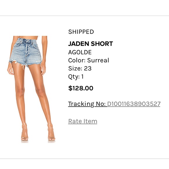 Agolde | Shorts | Agolde Jaden Short In 